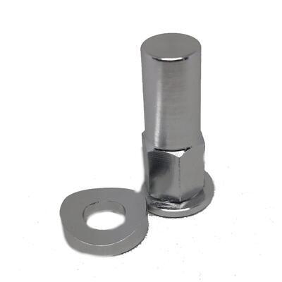 Holder of tyre Nut Silver, Silver