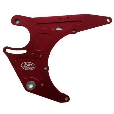 NEW Right engine plate "4" Red, Red
