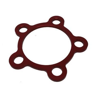 Rear wheel cover ring M10 Red, Red