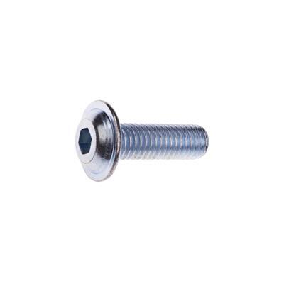 Screw M8x10 button head with flange