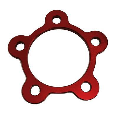 Rear wheel cover ring M8 Red, Red