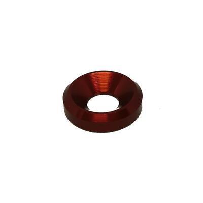 Washer 10 - beveled - Red, Red