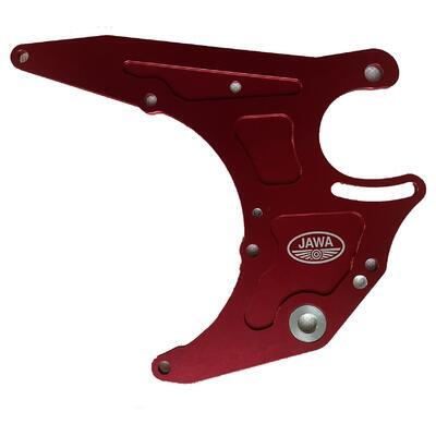NEW Left engine plate "4" Red, Red